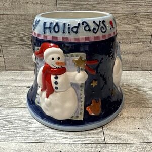 PAPEL GIFTWARE Christmas Arctic Cheer Dip Chiller Eleanor Rahim Polar Bear 5x6"